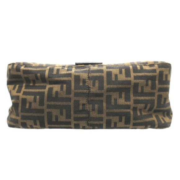 Fendi Mamma Bucket 8BR001 Zucca pattern canvas brown shoulder bag 0721FENDI - Picture 4 of 8